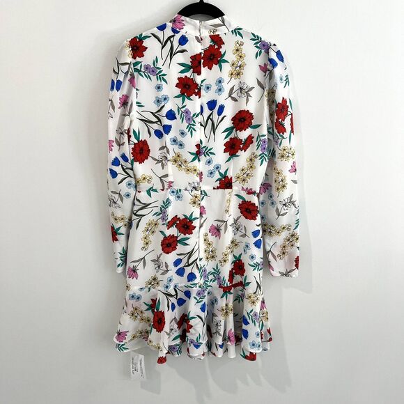 NWT Yumi Kim Night Fever Garden at Dawn 100% Silk Floral Mini Dress 4 - Picture 10 of 14